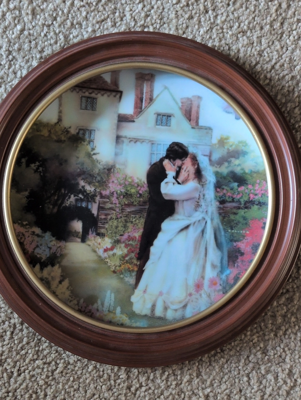 The Wedding Collectors Plate 6734C